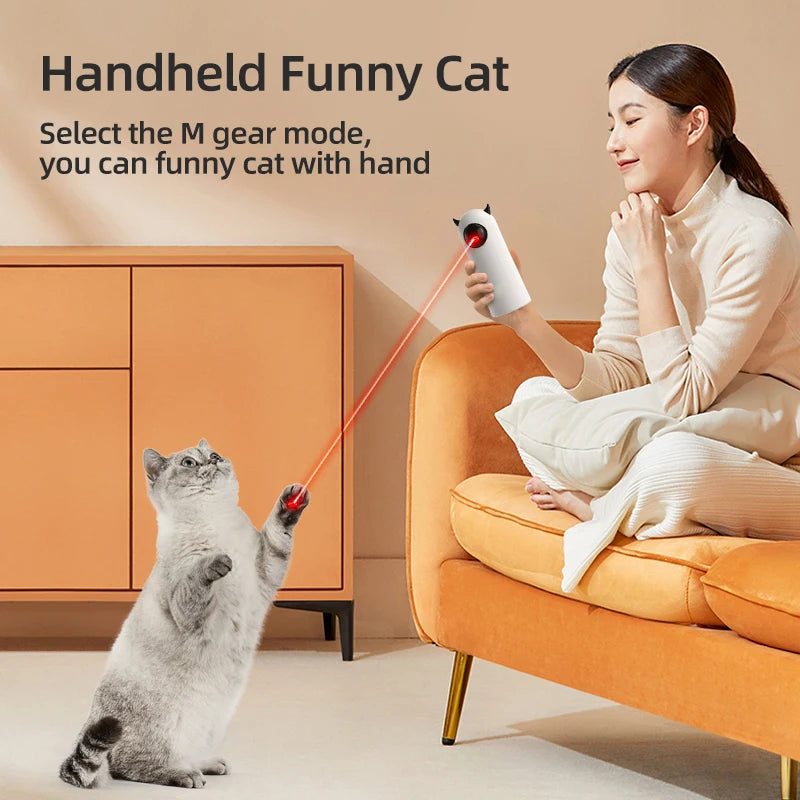 Automatic Cat Toys Interactive Smart Pet LED Laser